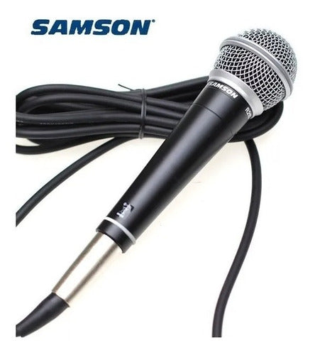 Samson R21 S Premium Microphone Pack with Cable and Stand 3