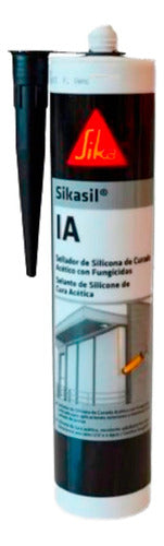 Sika Transparent Acetic Silicone Sealant Cartridge I/E 2