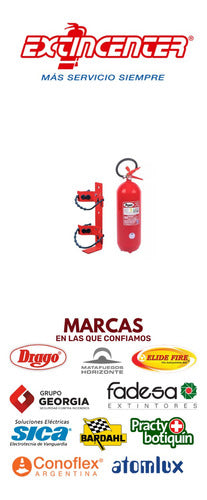 Fire Extinguisher 5 Kg Support Bracket Promotion Clamp Extincenter Offer 5