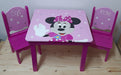 Personalized Kids Table and Chairs Educational Characters Set 7