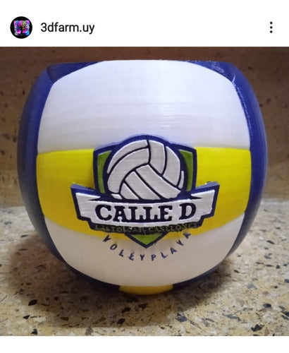 3D Farm Personalized Mates in Volleyball Shape 0