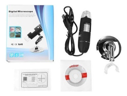 USB Mini 1000 X 8 LED Digital Microscope Endoscope Loupe Camera 4