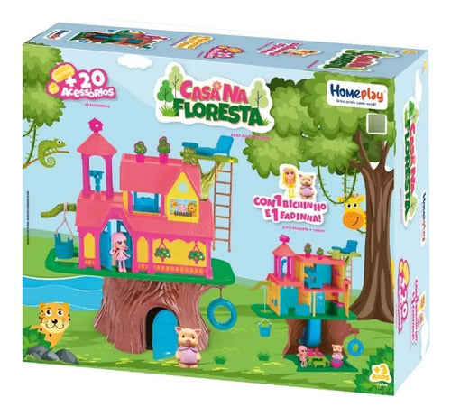 Homeplay Casa Del Árbol Nueva Casita De Muñecas Lionels Mi Cielo Azul 0