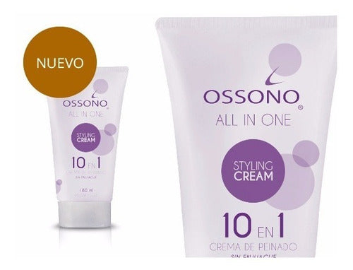 Ossono 6 Crema De Peinar 10 En 1 X 180 Ml C/u 3