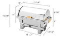 Chafer Slrcf0171g Thunder Group, 8 Cuartos, Tapa Enrollable, 1