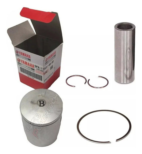 Kit Piston B Rings Lock Pin Original Yamaha YZ 85 02 - 18 0