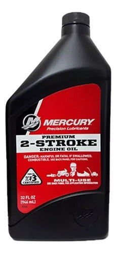 Mercury 2 Tiempos Tc-w3 1 Liter Oil 0