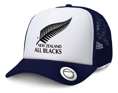 New Zealand All Blacks Rugby Trucker Cap - Official Merchandise 1
