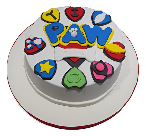 SS GOURMET Torta De Paw Patrol - Ideal Cumpleaños Infantiles! 0