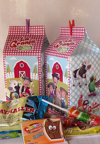 Detalles Chulos Personalized Snack Bags Granja De Zenon 4