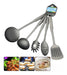 Set X6 Utencilio Nylon Espatula Cuchara Para Ceramica Teflon 0