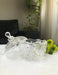 Set of 6 Beautiful Glass Candy/Sugar Bowls in Various Designs 3