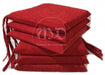 Morena Decoraciones 4 Chair Cushions with Cutout 5