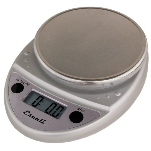 Escali Primo Digital Kitchen Scale 11lb / 5kg, Chrome Color 0