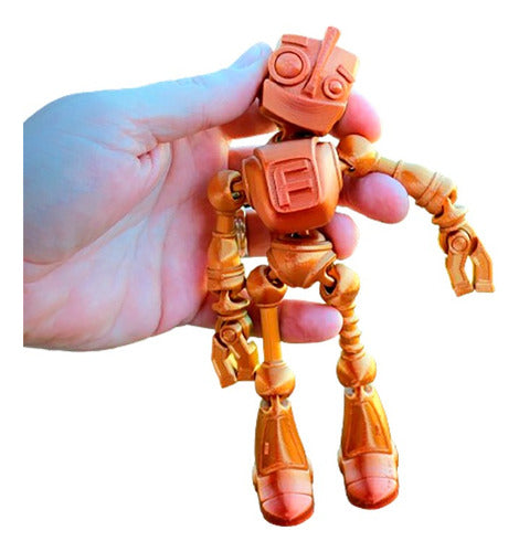 Locomondo3D Articulated Robot Figure 16cm 3D Print 0