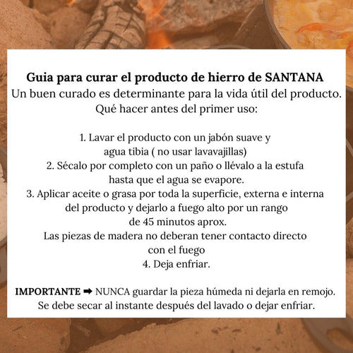 Santana Pizzera De Hierro 24x1,6 Cm 1