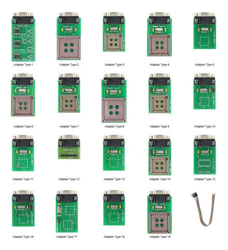 SmartTools Kit 19 Adaptadores Para Programador Upa + Colección Scripts 0