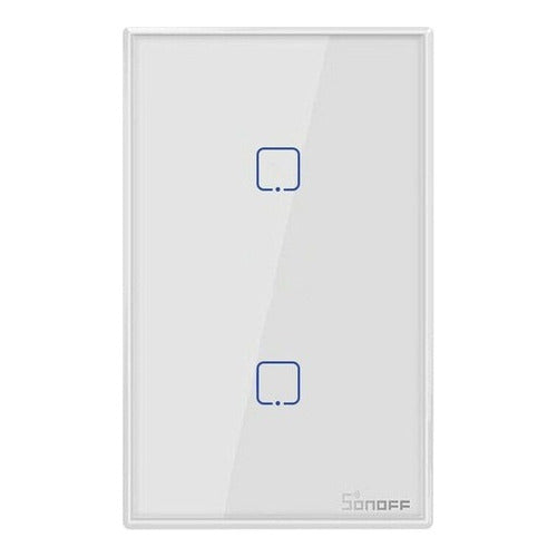 Sonoff Plaqueta Inteligente Wifi Blanca 2 Interruptores 0