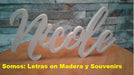 Letras en Madera - Letras Decorativas - Nombre - Envios 0