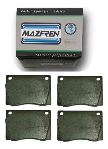 Mazfren Ford Falcon Fairlane 6 Cil. Ika Torino Brake Pads 0