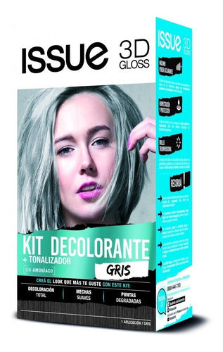 Issue Kit Decolorante + Tonalizador Gris 0