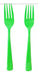 Disposable Plastic Forks X50 - Birthday Party Supplies 1