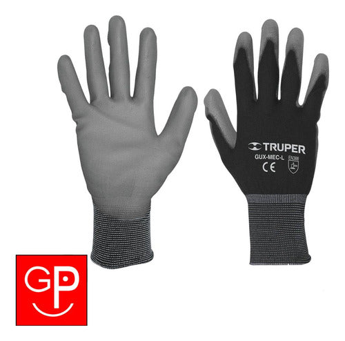 Truper Nylon Glove Size (M) H Y T 1