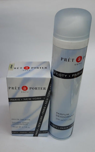 Coty Perfume Pret A Porter X 50 Ml + Deo X 200ml Original Box 1