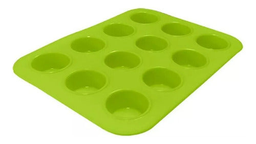 Carol Silicone Mold for 12 Mini Muffins 2