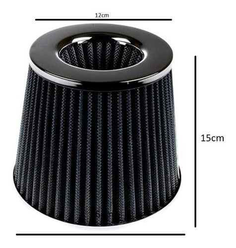 Air Filter Cone Multi-Size 75mm to 50mm Adaptable 3