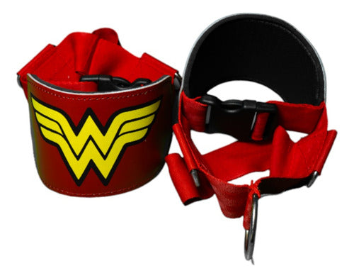 Lewis Wonder Woman Ankle Strap with Stirrup and Triple Grip 0