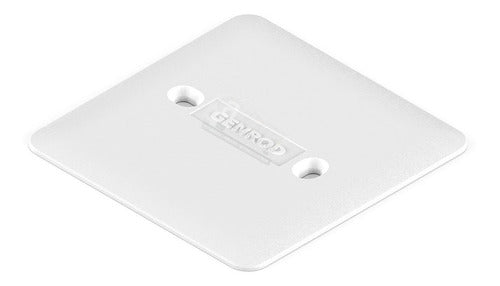 Tapa Ciega Genrod Para Caja Para Embutir Mignon Pvc 5x5 0