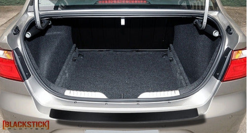 Fiat Siena Trunk Cover Carbon Fiber Accessory 3