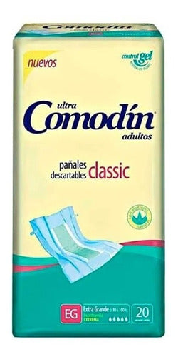 Comodín Adult Disposable Diapers X 80 Extra Large 0