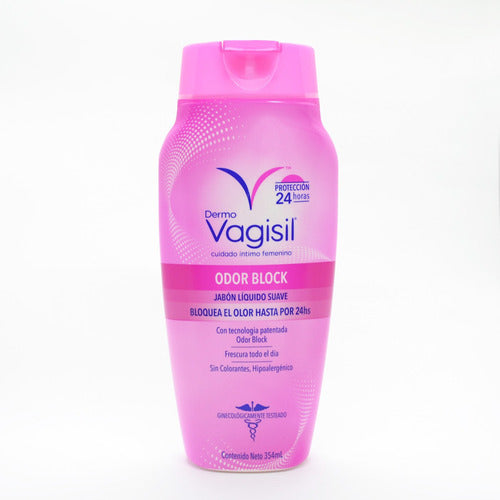 Jabón Líquido Dermo Vagisil Odor Block 354ml Cuidado Intimo 0