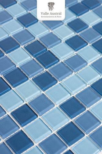 Malla Azul Traful - Premium Mosaic Tiles - Misiones Deco - First Quality 1