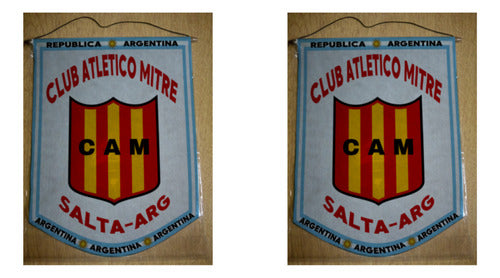 Large 40cm Club Atletico Mitre Salta Pennant 0