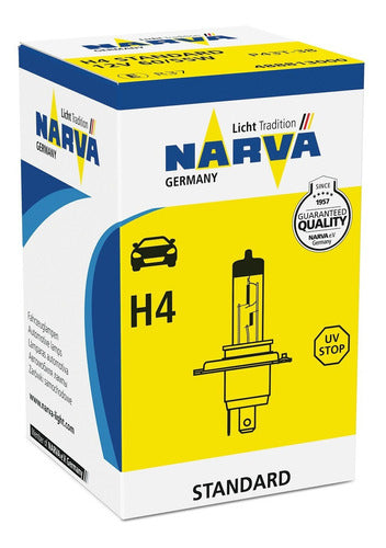 Narva Lampara 12V 60/55W H4 P43t 1