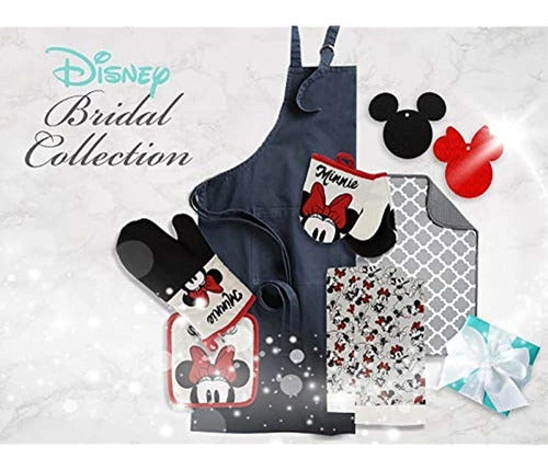 Disney Kitchen Guantes De Cocina De Neopreno Para Horno, Paq 1