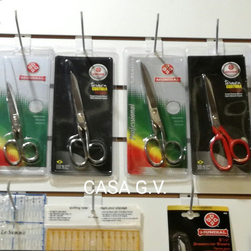 Mundial Sewing Scissors Red Point 690 9 1/2 SR 2