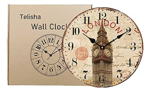 Telisha Big Ben Retro Vintage Wall Clock 1