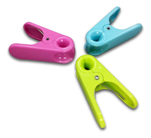 Set of 3 Anti-Moisture Pastry Bag Closing Clips 0