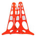 Detachable Reflective Traffic Cone 50cm PVC x1 2