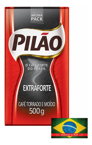 Café Pilão Original Brasil. Melitta Importador Directo. Skol 0