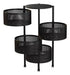 LG Amoblamientos Multi-Purpose Organizer with 4 Rotating Baskets for Kitchen and Bathroom 0