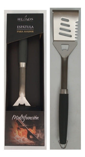 Humos Multifunction Grill Spatula with Bottle Opener and Knife 0