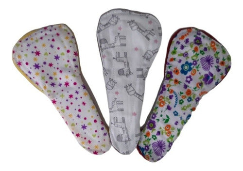 Reusable Daily Eco-Friendly Female Cloth Protector Eco Ragazza - Pack of 3 0