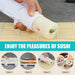 HERMES SHOP Sushi Preparation Kit with Roller, Bamboo Mats, and Accessories 2