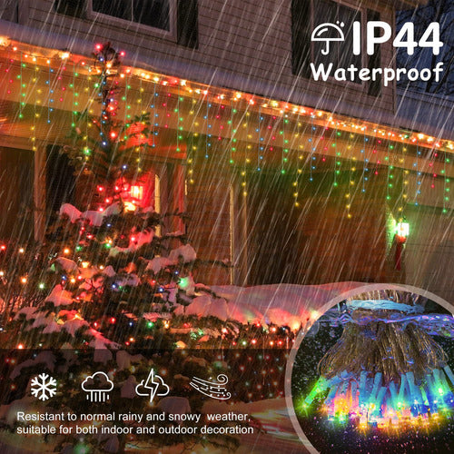 Oopswow Luces De Navidad Para Exteriores, 300 Luces Led De 3 3