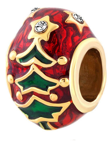 ~? Chili Jewelry Christmas Tree Charm Beads Compatible Con P 0